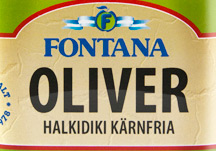 Ekologiskt odlade oliver från Grekland